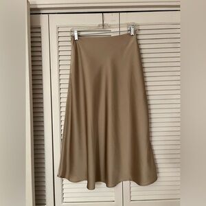 Flare midi skirt size small.